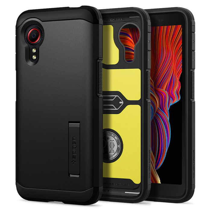 Cover SPIGEN Galaxy Xcover 5 Tough Armor Black Case