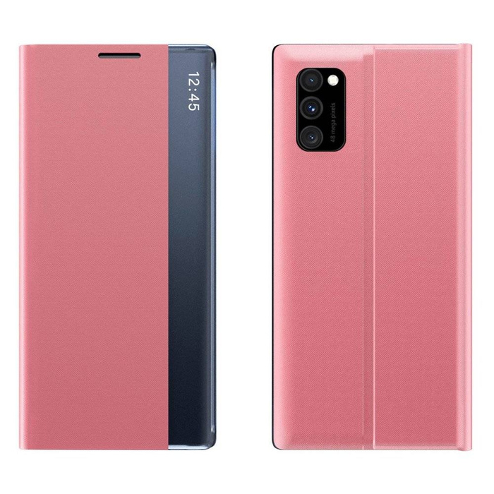 Nový flipový kryt s funkcí stojánku Xiaomi Redmi Note 11 Pro+ 5G (Čína) / 11 Pro 5G (Čína) / Mi11i HyperCharge / Poco X4 NFC 5G růžový