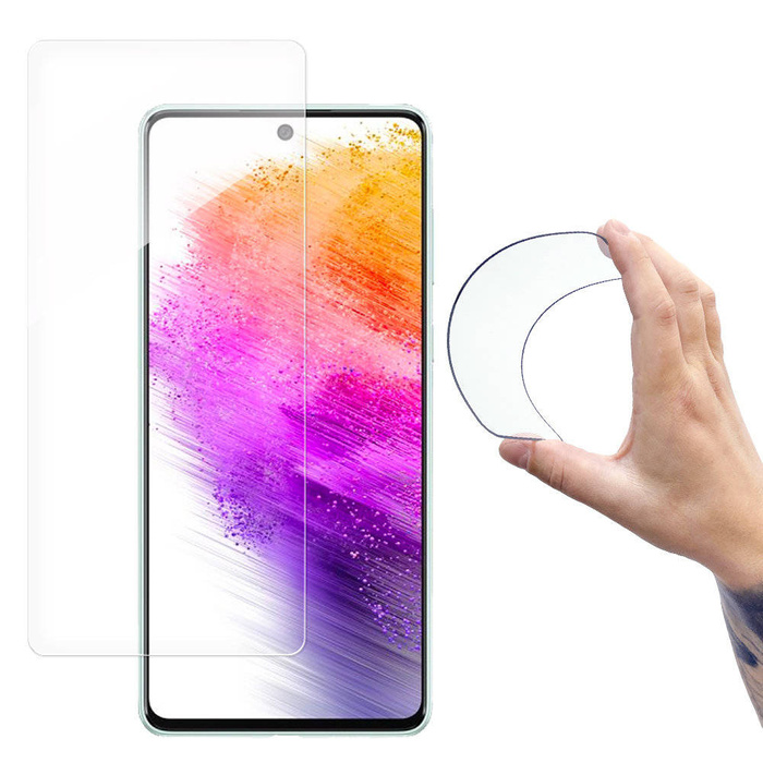 Wozinsky Nano Flexi Hybrid Película de vidrio flexible Samsung Galaxy A73 Vidrio templado