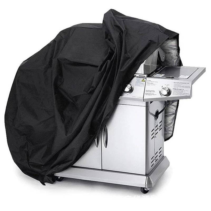 Bâche imperméable pour barbecue, vélo, moto, meubles de jardin bâche XXL noire