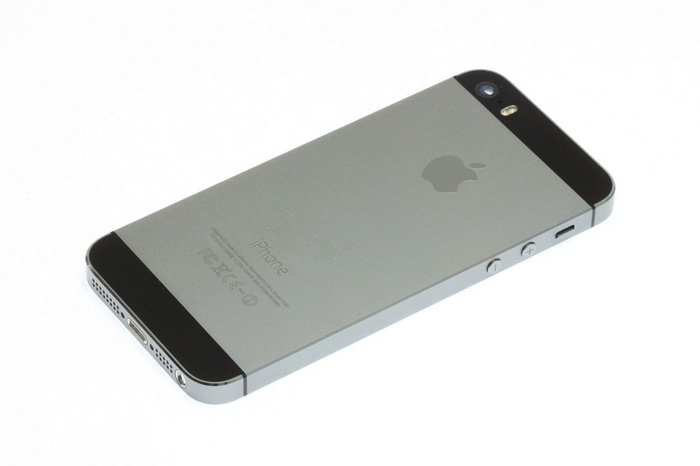 Tělo pouzdra Flip APPLE iPhone 5S A1457 Grey Grade B