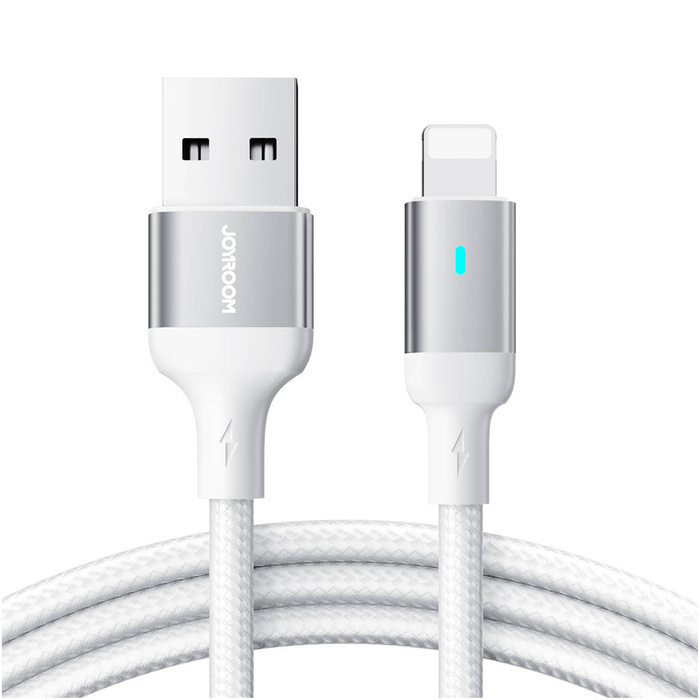 Joyroom kabel USB - Lightning 2,4A A10 Series 1,2 m bílý (S-UL012A10)