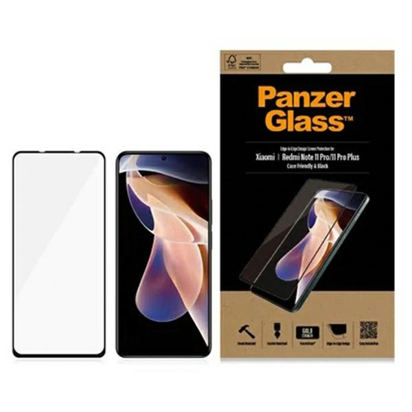 PanzerGlass E2E Regular Xiaomi Redmi Note 11 Pro/11 Pro+ 5G Case Friendly black/black