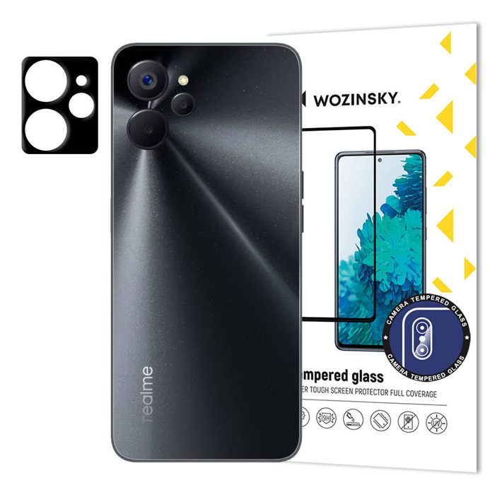 Wozinsky Full Camera Glass Verre Trempé pour Realme 10 5G / Realme 9i 5G pour Caméra 9H Caméra