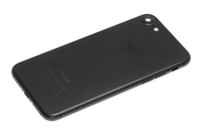 Funda Cuerpo Solapa APPLE  7 Negra Grado B