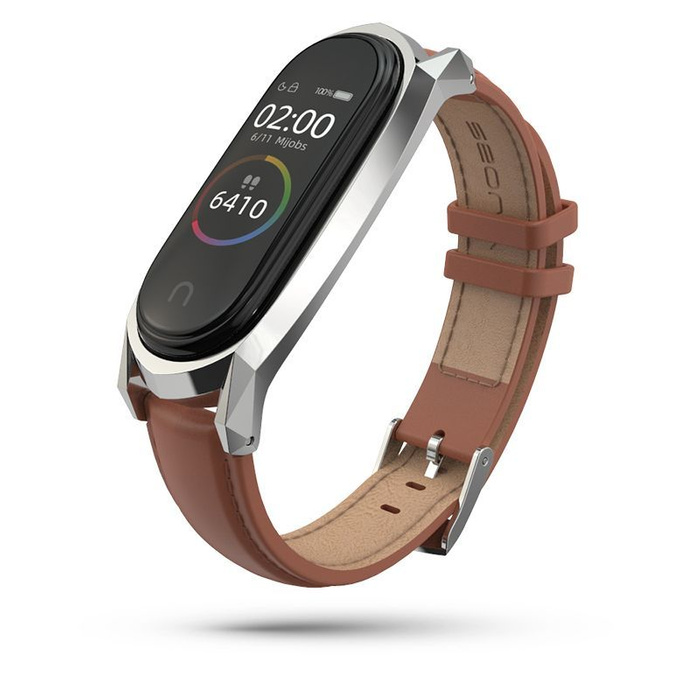 Řemínek TECH-PROTECT Herms Xiaomi Mi Band 5 Brown