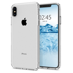 Pouzdro SPIGEN iPhone X XS Pouzdro z tekutých krystalů čiré průhledné Apple