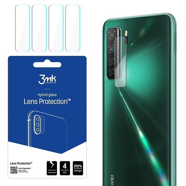 3MK Huawei P40 Lite 5G Objektiv schützen Glas 4pcs