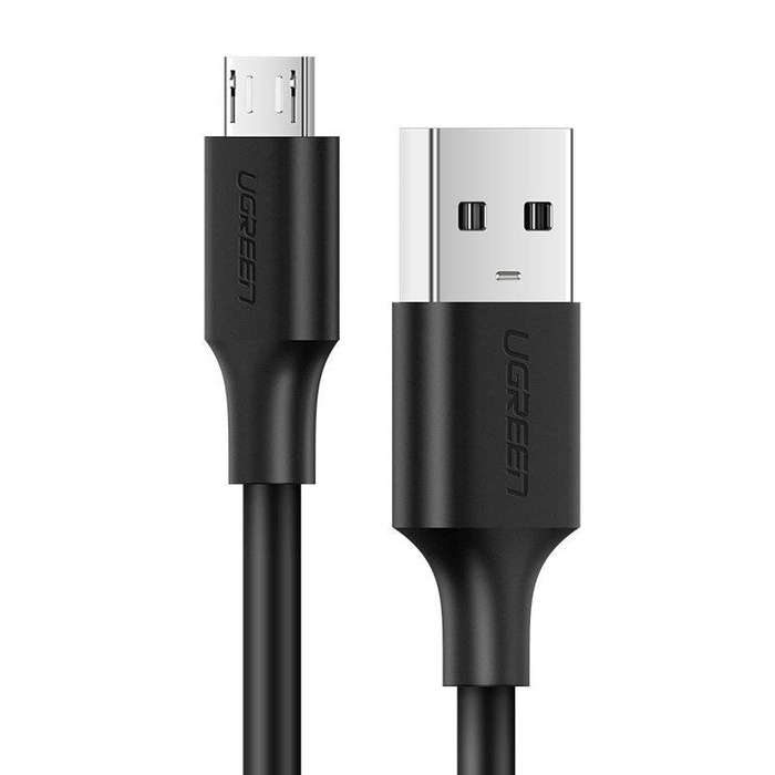 Ugreen kabel USB – kabel micro USB 2,4 A 480 Mb/s 1,5 m černý (US289 60137)