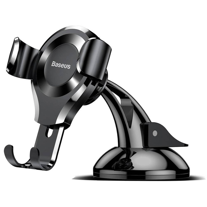 [RETURNED ITEM] Baseus Osculum Gravity Car Mount Dashboard Windshield Phone Bracket Holder black (SUYL-XP01)