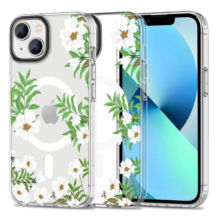 Puzdro Tech-protect Magnálada MagSafe iPhone 13 Spring Daisy Case