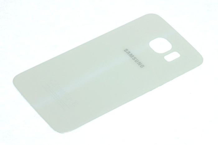 SAMSUNG Galaxy S6 Puerta de la batería original de grado A BLANCO