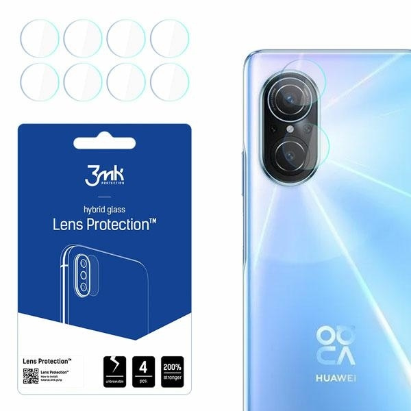 3mk Protection d'objectif Huawei Nova 9 SE Protection pour objectif de caméra 4pcs