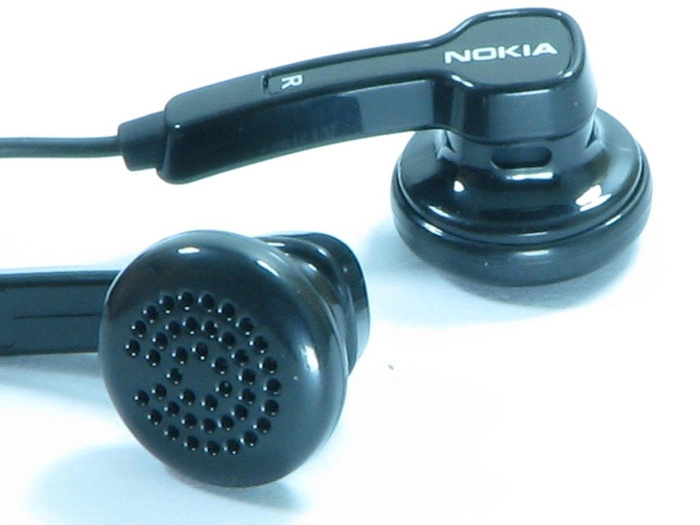 Originální náhlavní souprava HF NOKIA HS-23 Black Sluchátka 6280 E50 N73 N80 a další