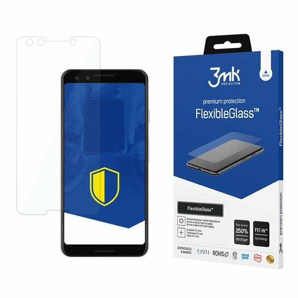 3MK Flexibles Glas Google Pixel 3 Hybrid Glas