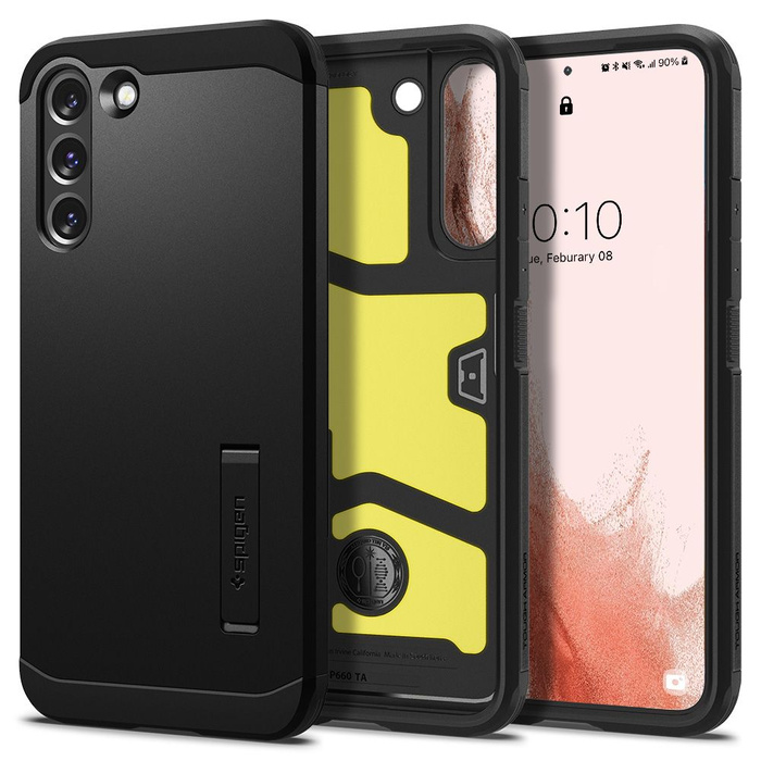 Pouzdro SPIGEN Tough Armor Galaxy S21 Black Black Case