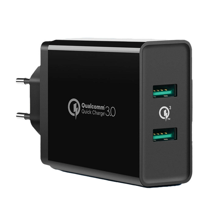 Ugreen Ugreen 2xUSB-A 36W QC3.0 noir (CD161)