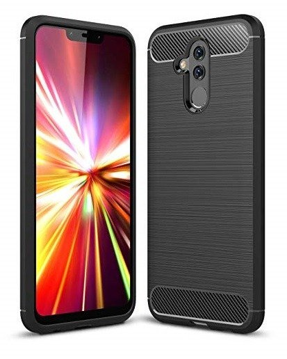 Cover Cover Huawei Mate 20 Lite Carbon Silicone