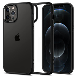 Coque SPIGEN Ultra Hybrid iPhone 12 12 Pro Matte Black Case