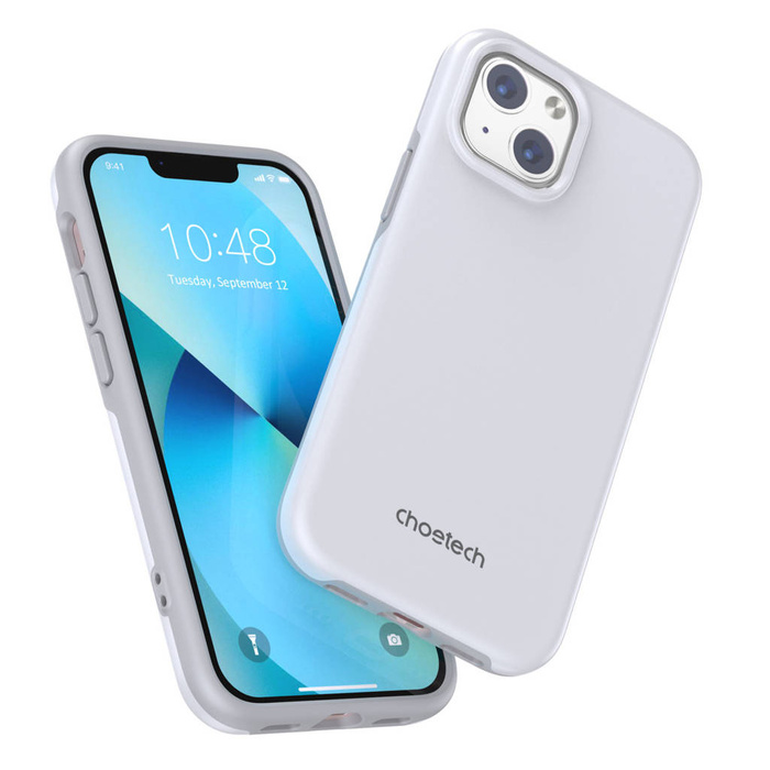 Choetech MFM Anti-drop case pouzdro Made For MagSafe to iPhone 13 mini white (PC0111-MFM-WH)