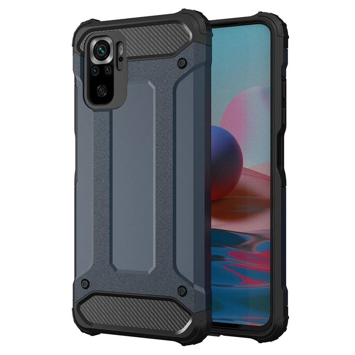 Hybrid Armor armored hybrid case cover Xiaomi Redmi Note 11 Pro+ 5G (China) / 11 Pro 5G (China) / Mi11i HyperCharge / Poco X4 NFC 5G blue