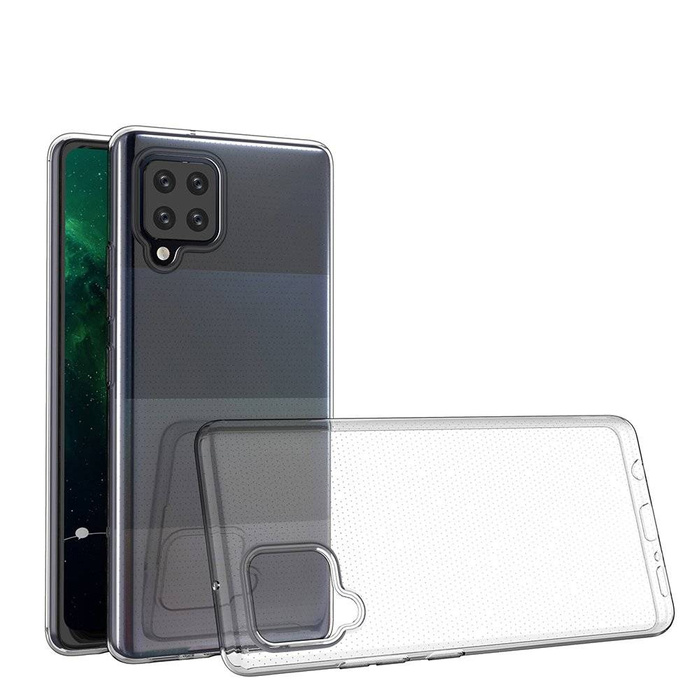 Cover in gel per Ultra Clear 0.5mm per Samsung Galaxy A12 / Galaxy M12 trasparente