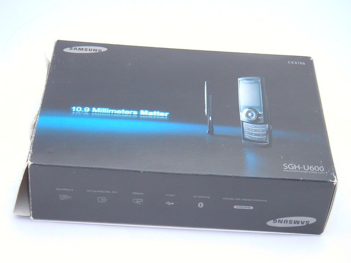 SAMSUNG U600 Black CD box Kabel Ovladače zařízení