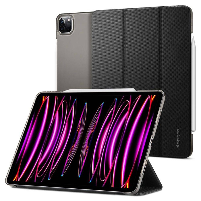 Case SPIGEN iPad Pro 12.9 2021 Liquid Air Folio Black Case