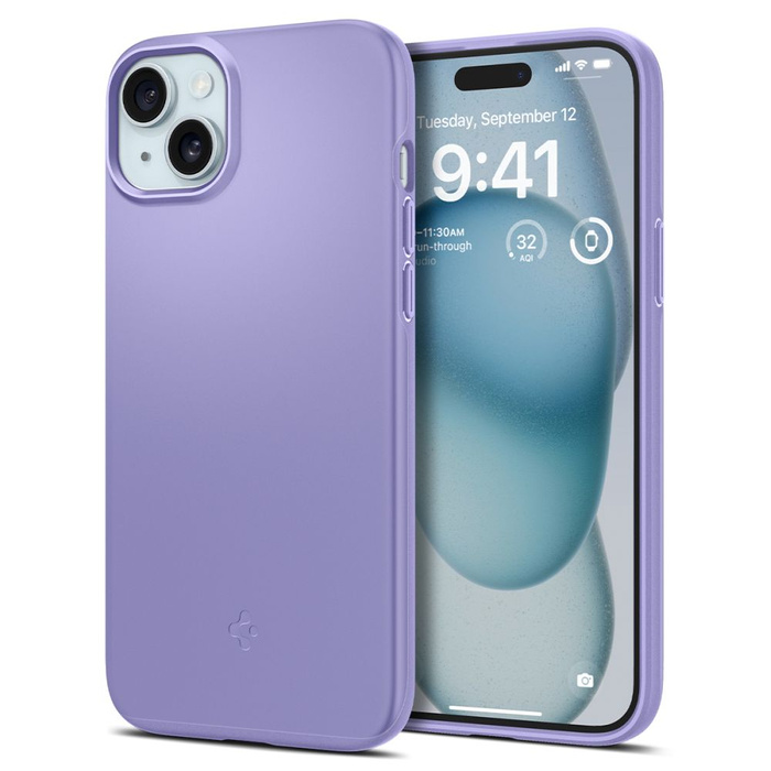 Case Spigen Thin Fit iPhone 15 Iris Purple