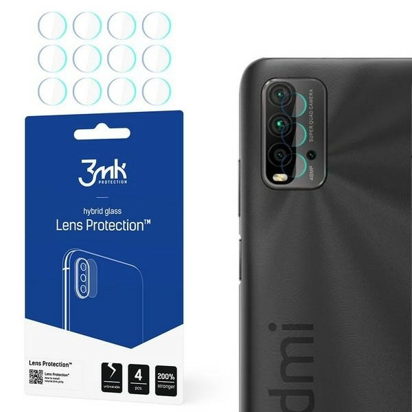 3MK Xiaomi Redmi 9T Lens Protect Hybrid Glass 4pcs Glass