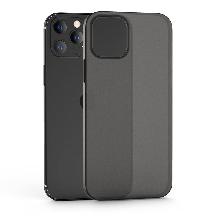 Case TECH-PROTECT iPhone 12/12 Pro Ultraslim 0.4 Mm Matte Black Case