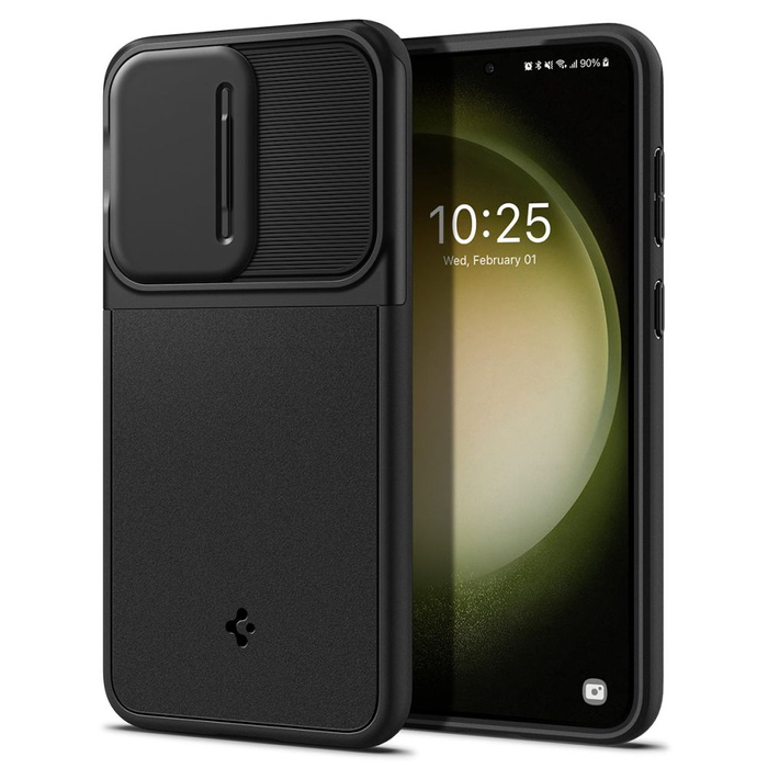 Case Spigen OPTIK Armor GALAXY S23 BLACK