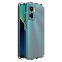 Spring Case gel cover coque with coloured frame for Xiaomi Redmi 10 black