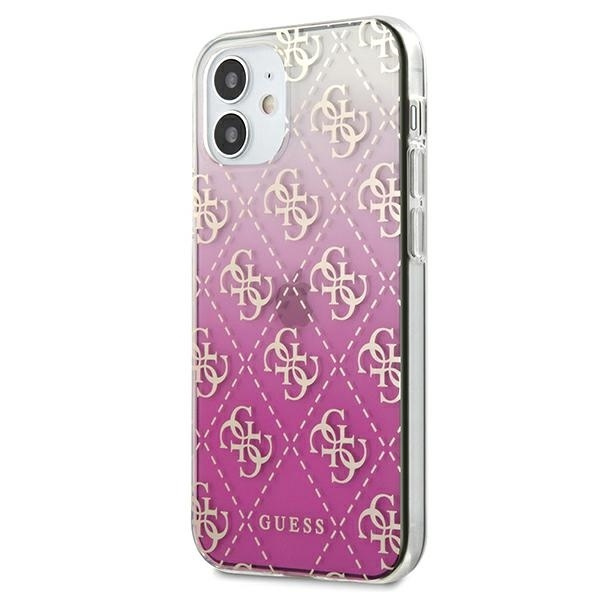 Case GUESS Apple iPhone 12 Mini 4G Gradient Pink Hardcase