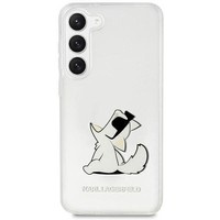 Coque Karl Lagerfeld KLHCS23MCFNRC S23 Plus S916 transparentcase Choupette Fun Case