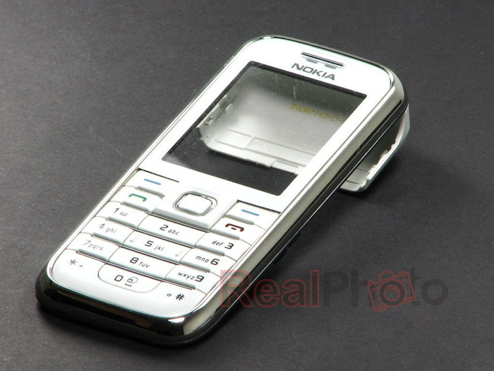 NOKIA 6233 White Case Kompletné originálne puzdro triedy A