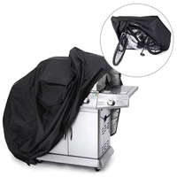 Bâche étanche pour barbecue, bâche pour vélo, moto, bâche pour meubles de jardin XL noir