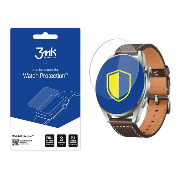 Verre hybride 3MK Huawei Watch 3 Pro Verre flexible