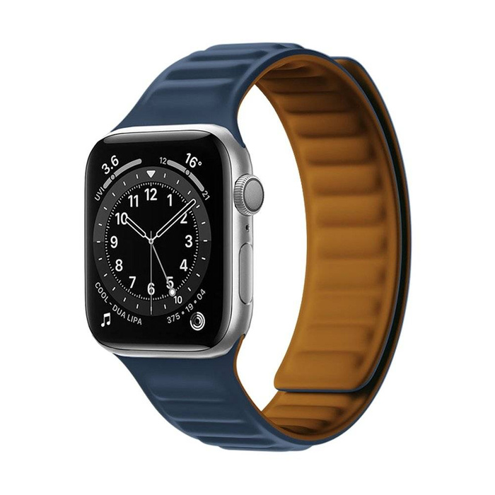 Řemínek Magnetic Strap 1 Apple Watch 7 41 Modrá