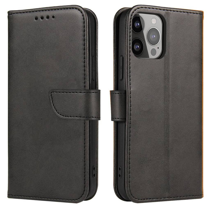 Obal Magnet Case obal Huawei Mate 50 Pro flipový kryt peněženka stojánek černá Case