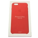 Puzdro iPhone 6S Plus Apple Kožené puzdro Original MKXG2ZM/A Red New