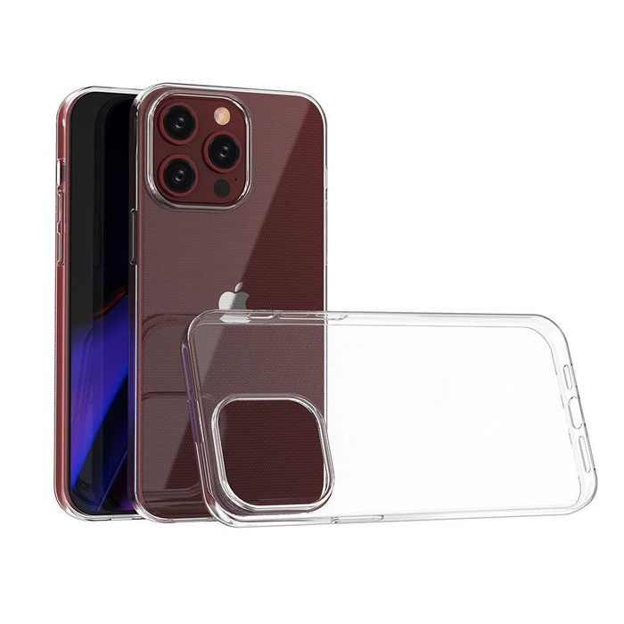 Coque iPhone 15 Pro Max de la série Ultra Clear de couleur transparente