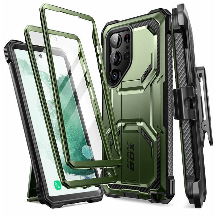 Obal Supcase Iblsn Armorbox 2-set Galaxy S23 Ultra Guldan