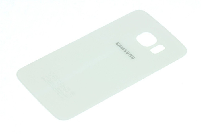 SAMSUNG Galaxy S6 Edge Batería Puerta Original Grado A Blanco Perla