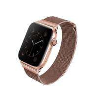 Correa Uniq Dante Apple Watch Serie 4/5/6/7 / SE 40 / 41mm. Acero inoxidable oro rosa / oro rosa