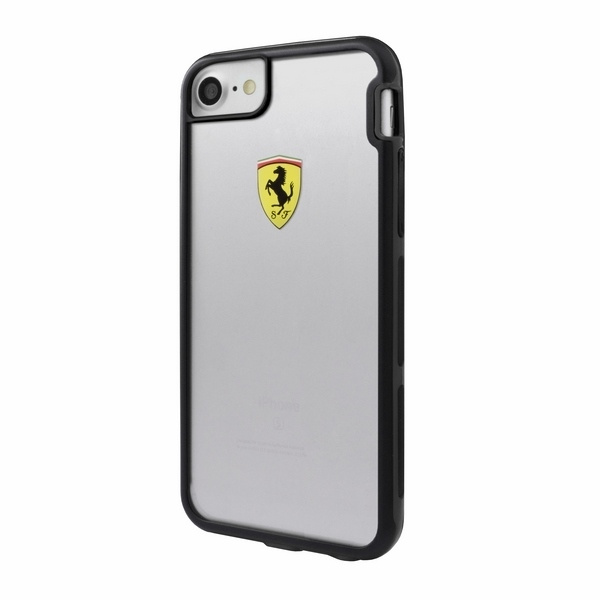 Pouzdro FERRARI Apple iPhone 7 8 Průhledné pouzdro