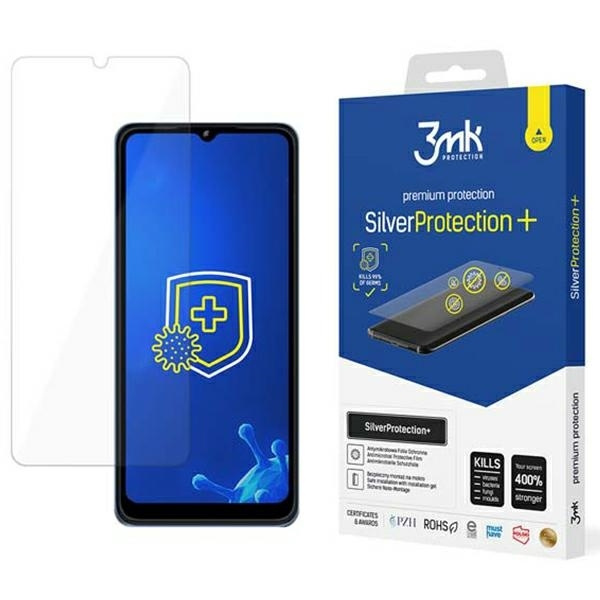 3mk Ezüst Protect+ T-Mobile T Phone Pro 5G / Revvl 6 5G Folia Nedvesre szerelt antimikrobiális