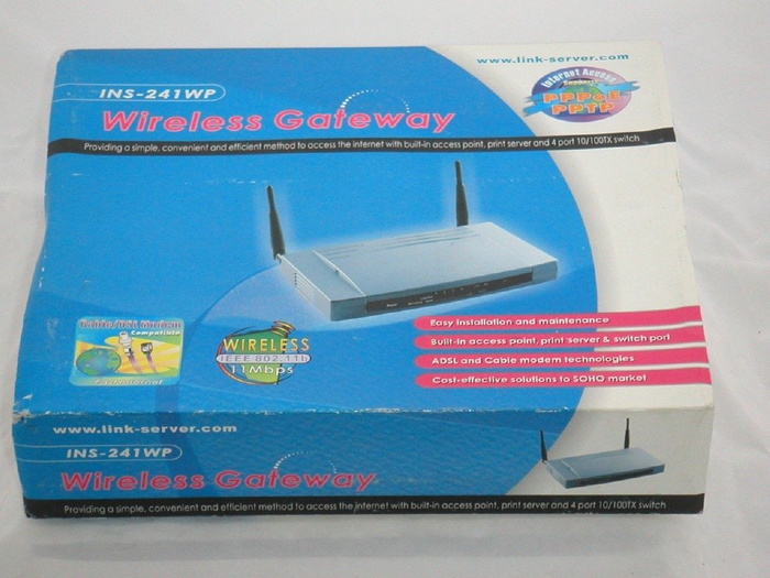 LInk-server Ins-241wp Wi-fi Wireless Gateway