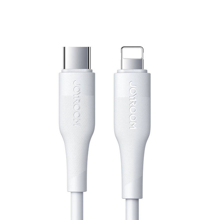 Joyroom kabel kabel USB Type C - Lightning Power Delivery 20W 2.4A 0.25m bílý (S-02524M3 White)