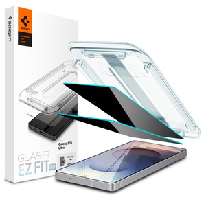SPIGEN GLAS.TR "EZ FIT" HD 2-PACK GALAXY S25 ULTRA PRIVACY PRIVATIZING GLASS